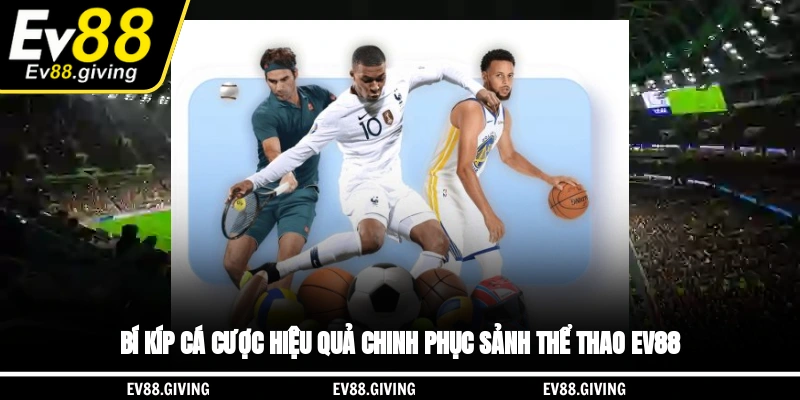 Bí kíp cá cược hiệu quả chinh phục sảnh thể thao EV88